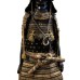# 9670 Fantastic Late Edo era Japanese Samurai Complete Armor Suit, Gilt Crescent Kabuto with Beast Maedate