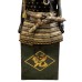 # 9670 Fantastic Late Edo era Japanese Samurai Complete Armor Suit, Gilt Crescent Kabuto with Beast Maedate