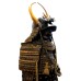 # 9670 Fantastic Late Edo era Japanese Samurai Complete Armor Suit, Gilt Crescent Kabuto with Beast Maedate